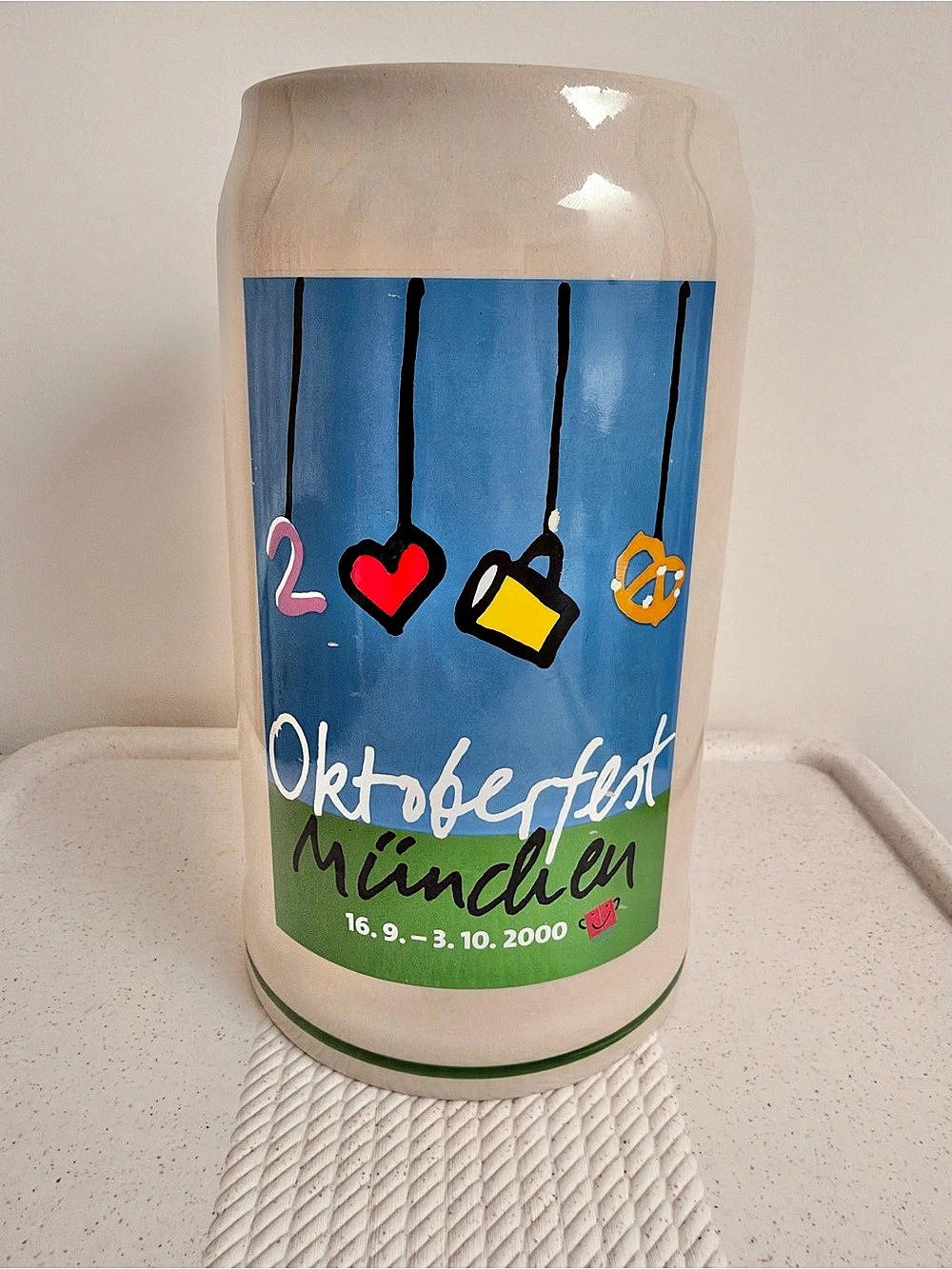 Rastal 2000 Oktoberfest München Beer Mug Stein Tankard Pottery Signed